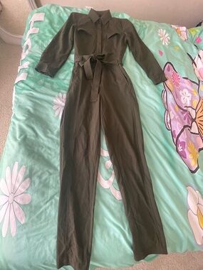 Military Green Romper